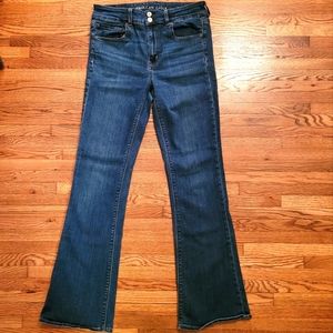 American Eagle Hi-rise Artist Flare Jeans
